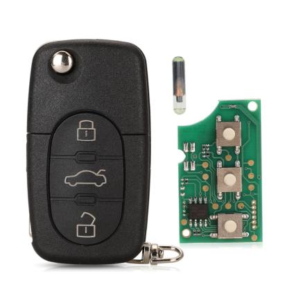 Cheie Briceag Audi, 3 Butoane, 433 Mhz, 4D0837231A, Compatibila AutoProtect KeyCars