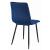 Scaun bucatarie/living, Artool, Libra, catifea, metal, bleumarin si negru, 44x40x88.5 cm GartenVIP DiyLine