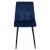 Scaun bucatarie/living, Artool, Libra, catifea, metal, bleumarin si negru, 44x40x88.5 cm GartenVIP DiyLine