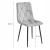 Scaun bucatarie/living, Artool, Libra, catifea, metal, verde si negru, 44x40x88.5 cm GartenVIP DiyLine