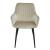 Scaun bucatarie/living, Artool, Solden, catifea, metal, bej si negru, 55x45.5x83.5 cm GartenVIP DiyLine