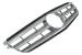 Grila Centrala Mercedes C-Class W204 S204 Limousine Station Wagon (2007-2014) Sport Argintiu Performance AutoTuning