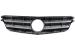 Grila Centrala Mercedes C-Class W204 S204 Limousine Station Wagon (2007-2014) Sport Argintiu Performance AutoTuning