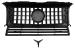 Grila Centrala Mercedes G-Class W463 (2002-2017) G63 GT-R Panamericana Design Performance AutoTuning