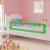Balustradă de protecție pat copii, verde, 180x42 cm, poliester GartenMobel Dekor