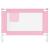 Balustradă de protecție pat copii, roz, 90x25 cm, textil GartenMobel Dekor