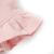 Tricou de copii cu mâneci cu volane roz deschis 128 GartenMobel Dekor