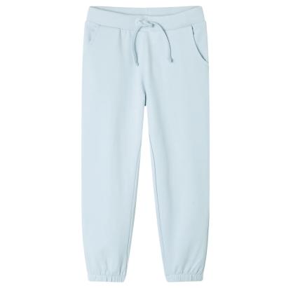 Pantaloni de trening pentru copii, albastru deschis, 140 GartenMobel Dekor