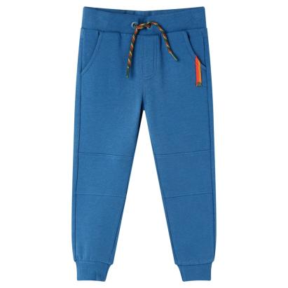 Pantaloni de trening pentru copii, albastru, 92 GartenMobel Dekor
