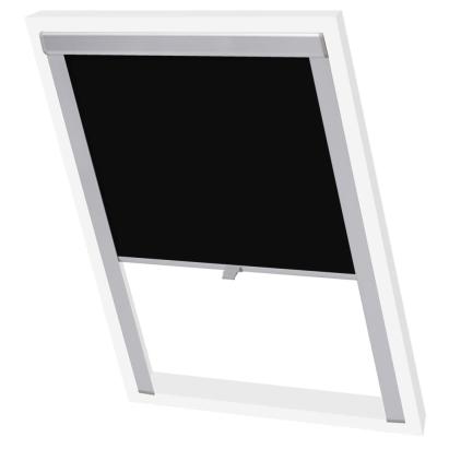 Jaluzele opace tip rulou F06, negru  GartenMobel Dekor