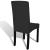 Huse de scaun elastice drepte, 4 buc., negru GartenMobel Dekor