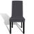 Huse de scaun elastice drepte, 4 buc., antracit GartenMobel Dekor