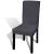 Huse de scaun elastice drepte, 4 buc., antracit GartenMobel Dekor