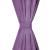 Draperii micro-satin cu bride, 2 buc, 140 x 175 cm, violet GartenMobel Dekor