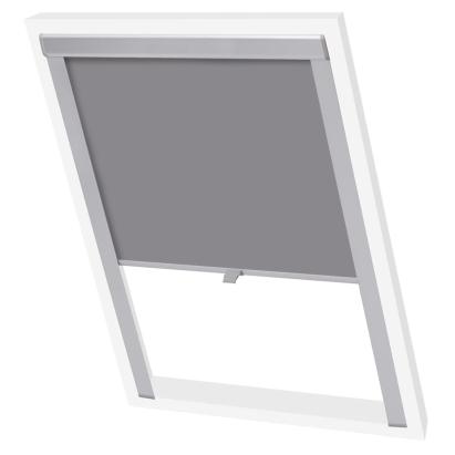Jaluzea opacă tip rulou, gri, CK02 GartenMobel Dekor