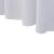 Huse elastice de masă cu fustă, 2 buc., alb, 243x76x74 cm GartenMobel Dekor