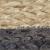 Covor manual cu margine gri închis, 90 cm, iută GartenMobel Dekor