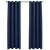 Draperii opace cu inele metalice, 2 buc, albastru, 140 x 175 cm GartenMobel Dekor