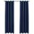 Draperii opace cu inele metalice, 2 buc, albastru, 140 x 225 cm GartenMobel Dekor