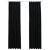 Draperii opace cu cârlige, 2 buc., negru, 140x245 cm, catifea GartenMobel Dekor