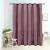 Draperie opacă roz antichizat 290x245 cm catifea inele metalice GartenMobel Dekor