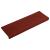 Covorașe de scări cusătură punch, 15 buc., roșu, 65x21x4 cm GartenMobel Dekor