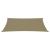 Parasolar, bej, 4x7 m, țesătură oxford, dreptunghiular GartenMobel Dekor