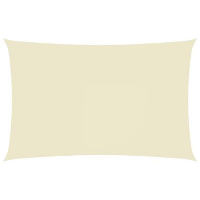 Pânză parasolar, crem, 4x7 m, țesătură oxford, dreptunghiular GartenMobel Dekor