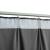 Draperii opace cu cârlige, 2 buc, antracit, 140x225 cm catifea GartenMobel Dekor