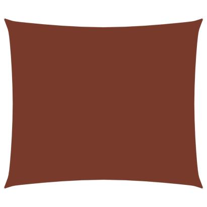 Parasolar, cărămiziu, 3x4 m, țesătură oxford, dreptunghiular GartenMobel Dekor