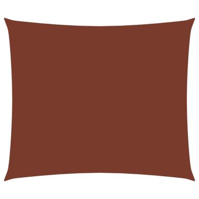 Parasolar, cărămiziu, 3x4,5 m, țesătură oxford, dreptunghiular GartenMobel Dekor