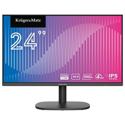 MONITOR IPS E-LED 100HZ 4MS 24 INCH KRUGER&MATZ EuroGoods Quality