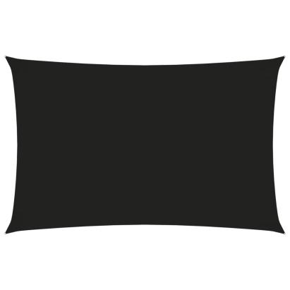 Parasolar, negru, 2x5 m, țesătură oxford, dreptunghiular GartenMobel Dekor
