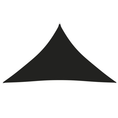 Parasolar, negru, 4x4x5,8 m, țesătură oxford, triunghiular GartenMobel Dekor