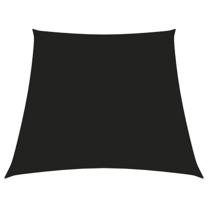 Pânză parasolar, negru, 3/4x3 m, țesătură oxford, trapez GartenMobel Dekor