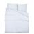 Set cu husă de pilotă, alb, 135x200 cm, microfibră GartenMobel Dekor