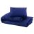 Set cu husă de pilotă, bleumarin, 135x200 cm, bumbac GartenMobel Dekor