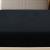 Cearșaf de pat cu elastic, negru, 140x200 cm, bumbac GartenMobel Dekor