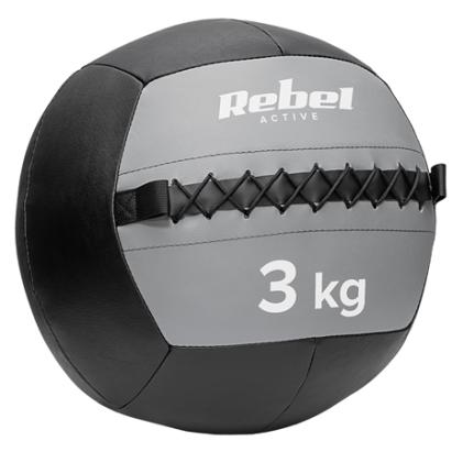 MINGE MEDICINALA PENTRU EXERCITII 3 KG REBEL ACTIVE EuroGoods Quality