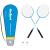 SET BADMINTON REBEL ACTIVE EuroGoods Quality