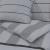 Set cu husă de pilotă, gri, 220x240 cm, bumbac GartenMobel Dekor