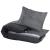 Set cu husă de pilotă, gri închis, 225x220 cm, bumbac GartenMobel Dekor