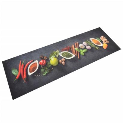Covor de bucătărie lavabil Spices, 60x180cm, catifea GartenMobel Dekor