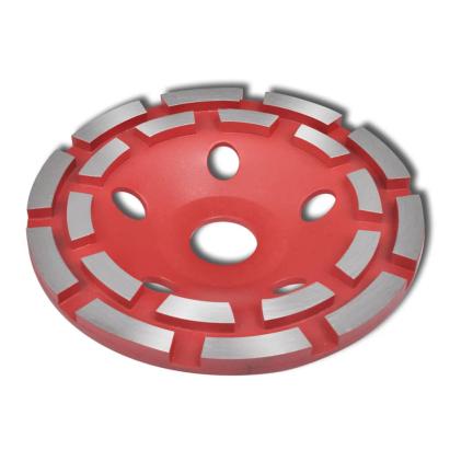 Disc diamantat tip cupă, cu două rânduri, 180 mm GartenMobel Dekor