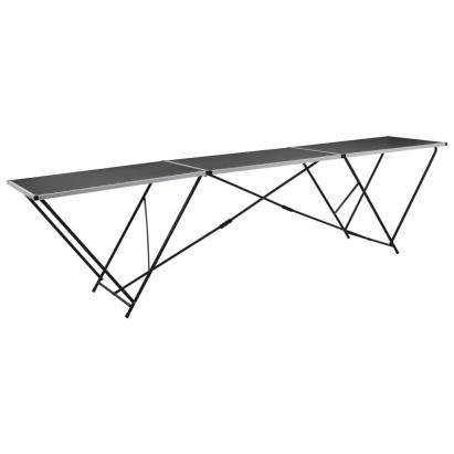Masă de lipire pliabilă, 300 x 60 x 78 cm, MDF și aluminiu GartenMobel Dekor