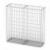 Coș gabion cu capace, sârmă galvanizată, 100 x 100 x 30 cm  GartenMobel Dekor