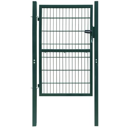 Poartă pentru gard 2D (simplă), verde, 106x230 cm GartenMobel Dekor