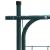 Poartă pentru gard de gradină 100 x 100 cm verde GartenMobel Dekor