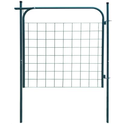 Poartă pentru gard de gradină 100 x 100 cm verde GartenMobel Dekor