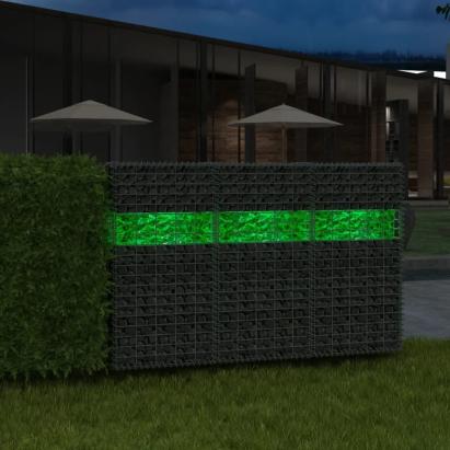 Pietre gabion sticlă 60-120 mm 25 kg, Verde GartenMobel Dekor